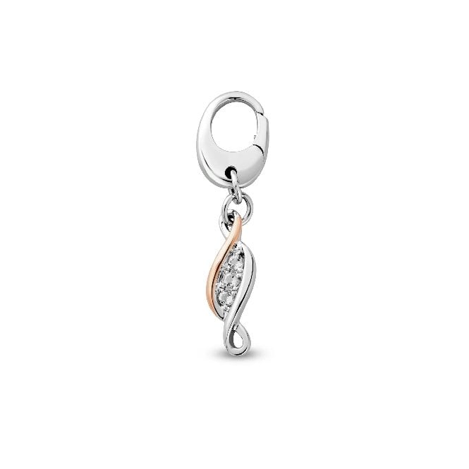 Insignia Silver Past Present Future Charm