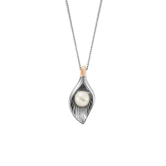 Nature's Wonder Silver Oyster Shell Pendant