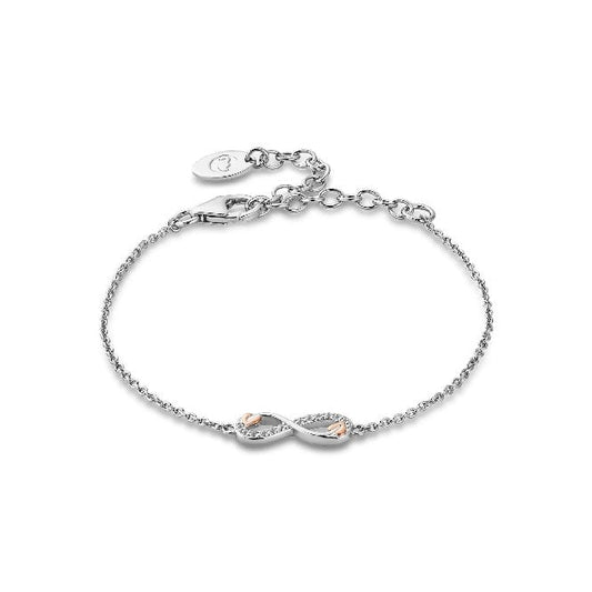 Tree of Life Silver Infinity Bracelet