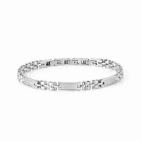 Strong Mixed Steel Link Bracelet
