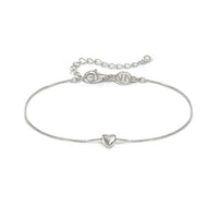 Armonica Heart Bracelet in Silver