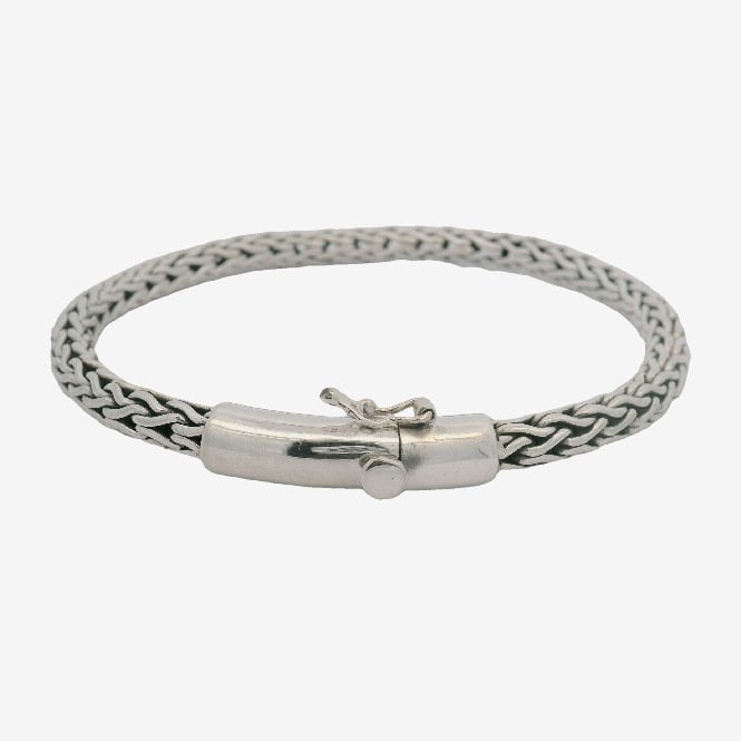 Silver Ornate Bracelet, 22cm