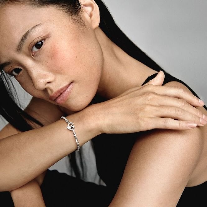 Moments Studded Chain Bracelet, 23cm