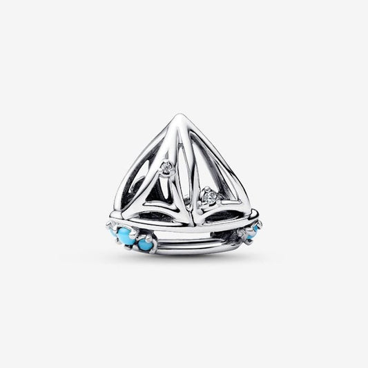 Turquoise Sailboat Charms
