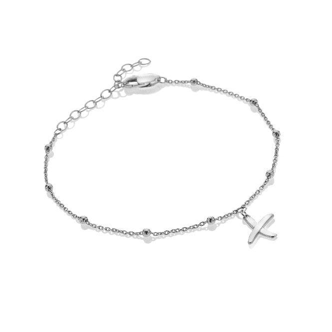 Silver Whisper Happy Birthday Bracelet