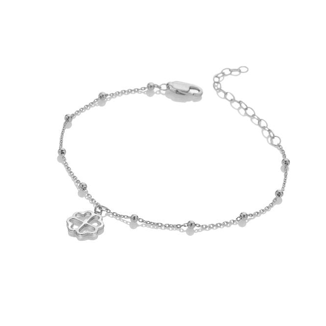 Silver Whisper Good Luck Bracelet