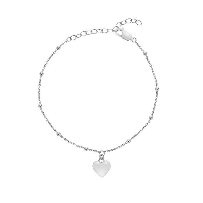 Silver Whisper Thank You Bracelet
