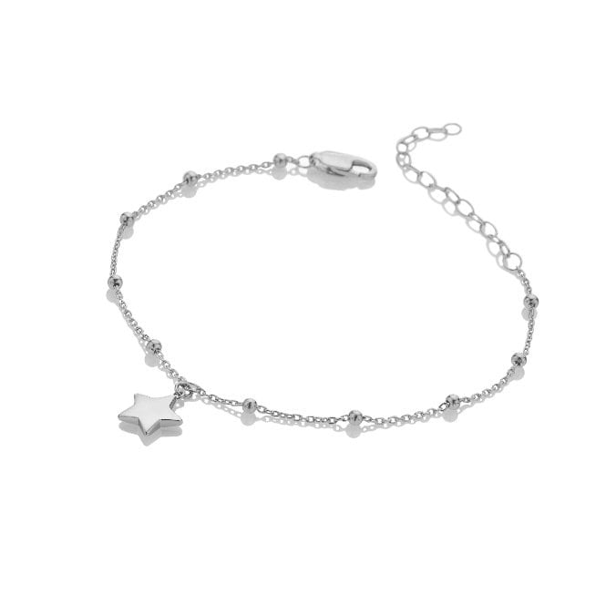 Silver Whisper 40th Birthday Bracelet