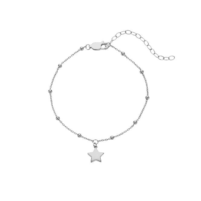 Silver Whisper 40th Birthday Bracelet