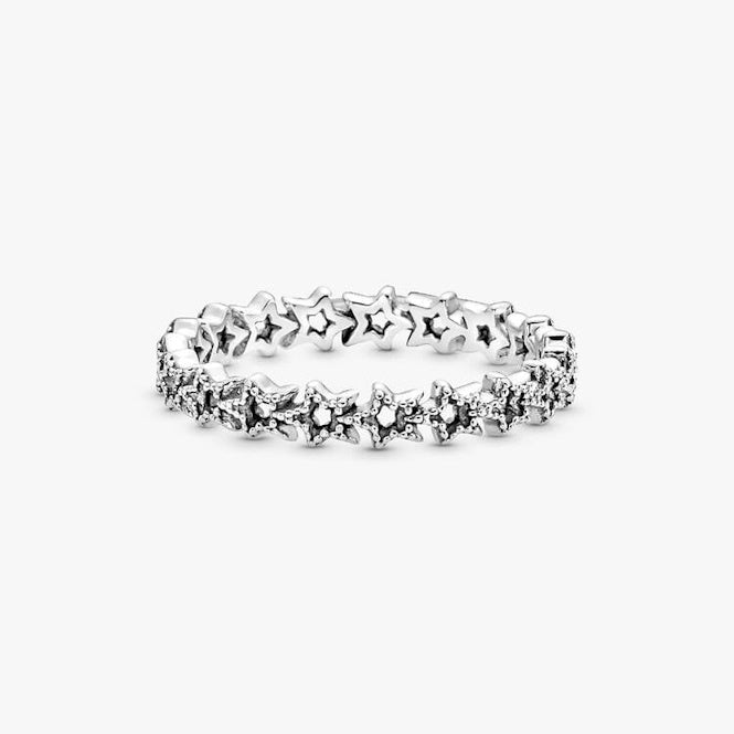 Band of Asymmetric Stars Ring, Size 48