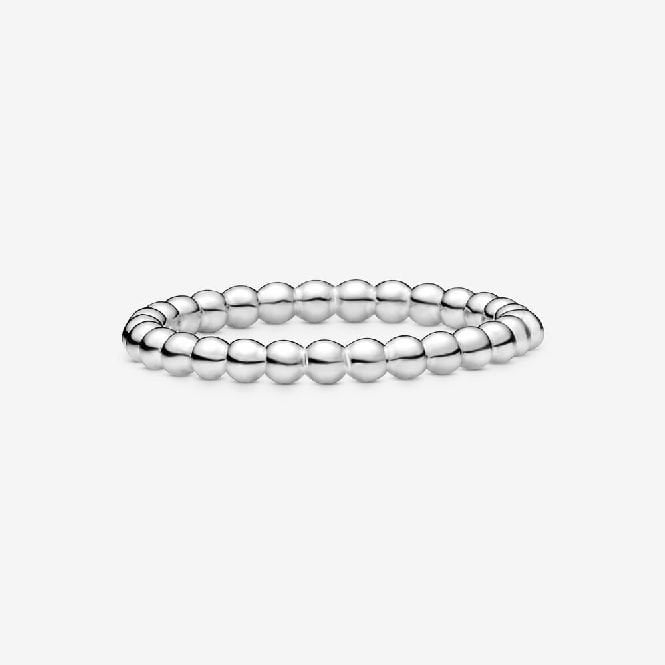 Pandora Beaded Stacking Ring, Size 48