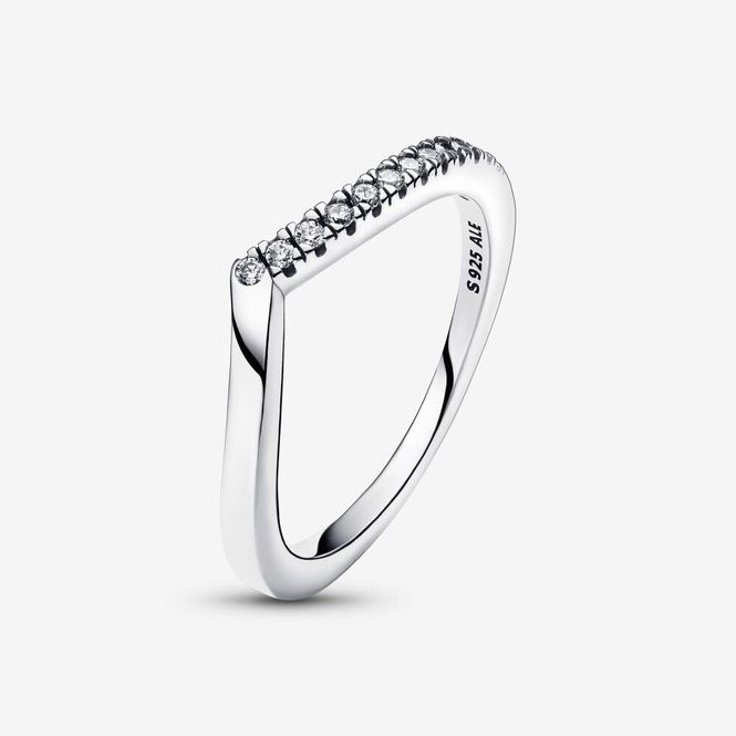Pandora Timeless Wish Half Sparkling Ring, Size 48