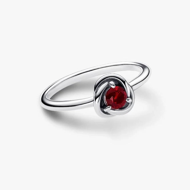 Pandora January Birthstone Eternity Circle Ring, Size 48