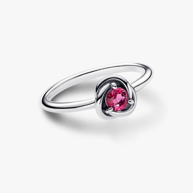 Pandora October Birthstone Eternity Circle Ring, Size 48