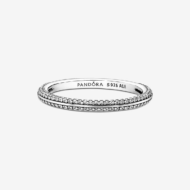 Pandora Pave Ring, Size 50