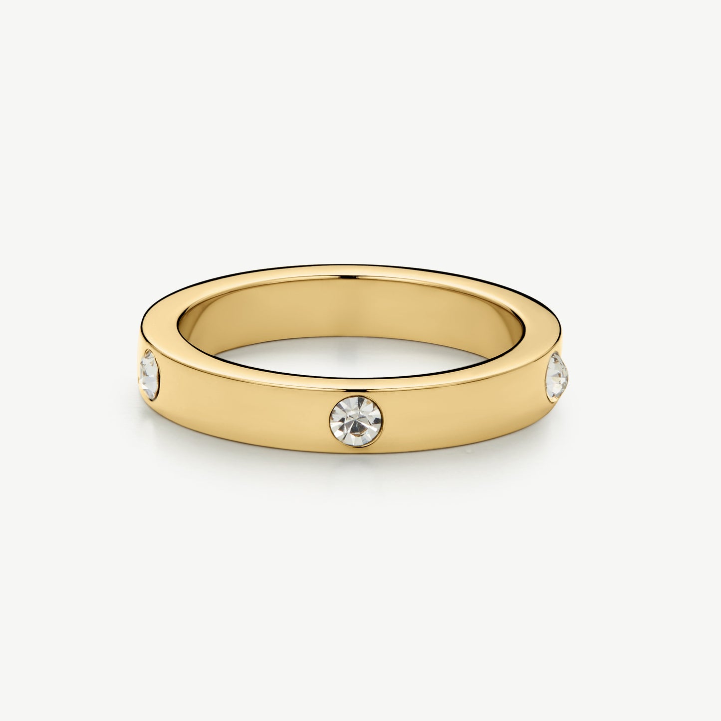 Gold Eternity Stacking Ring