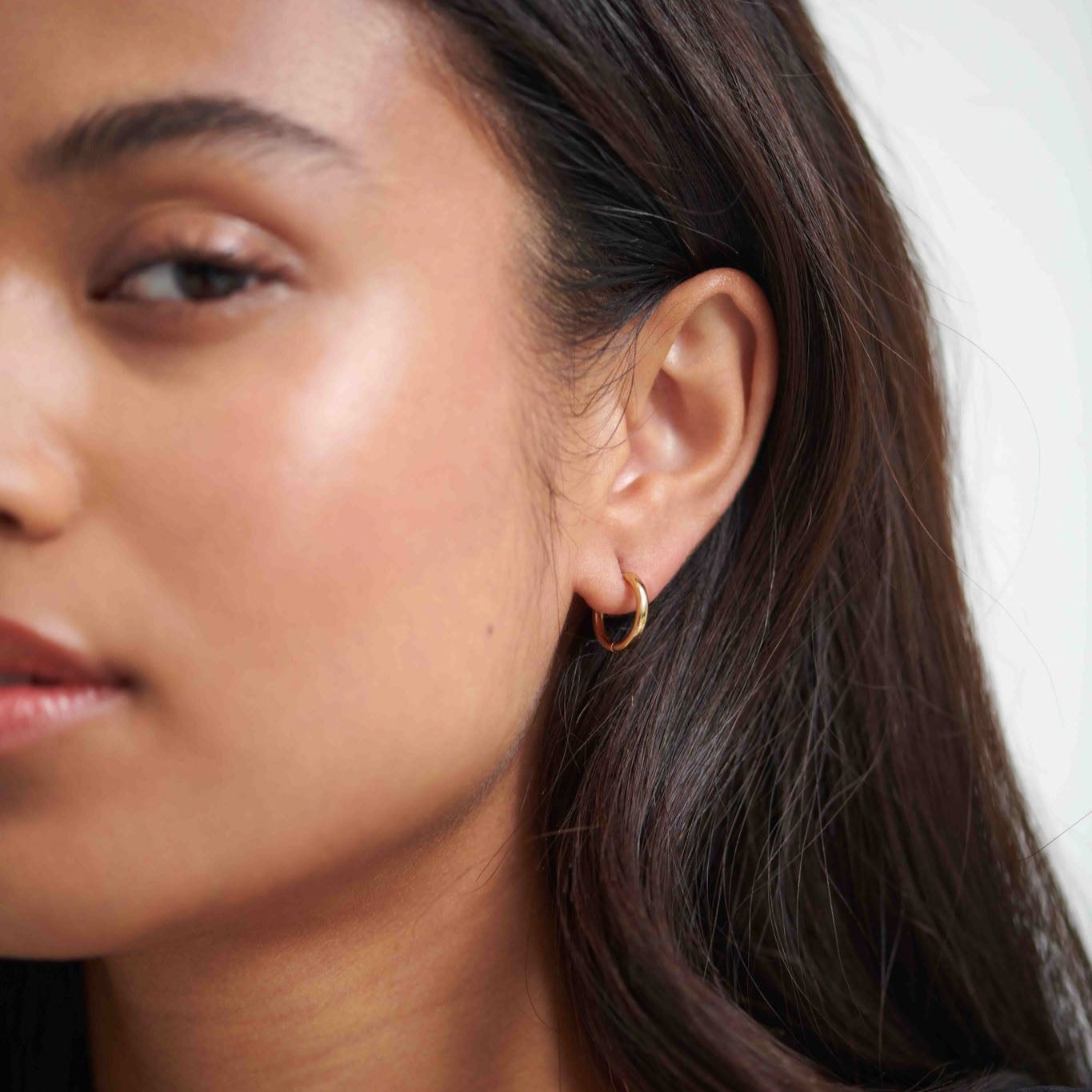 Gold Essential Extra Small Hoop Earrings