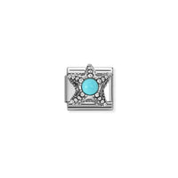 Classic Silver & Turquoise Starfish Animals & Pets Charms