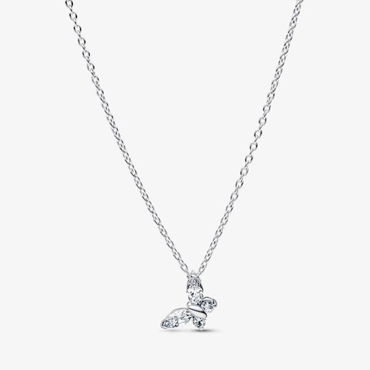 Pandora Butterfly Pendant Necklace, 45cm