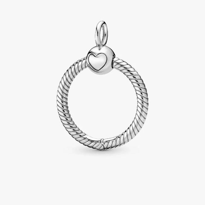 Pandora Moments Silver Small O Pendant