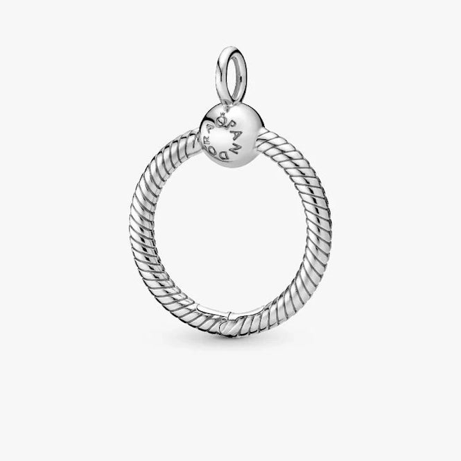 Pandora Moments Silver Small O Pendant