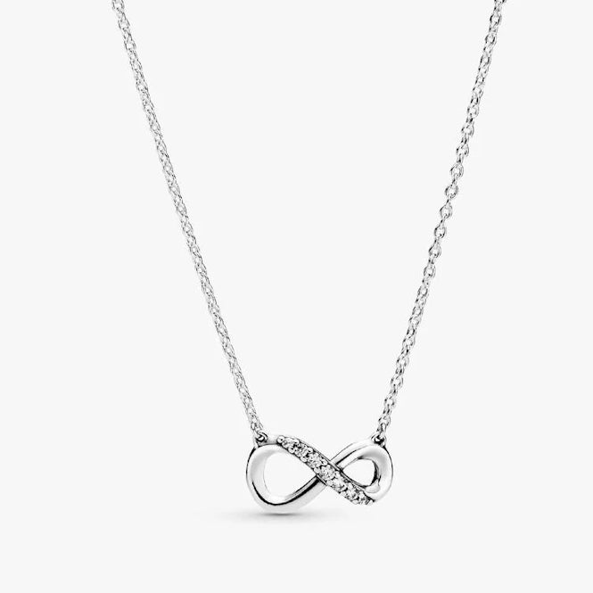 Pandora Sparkling Infinity Collier Necklace, 50cm