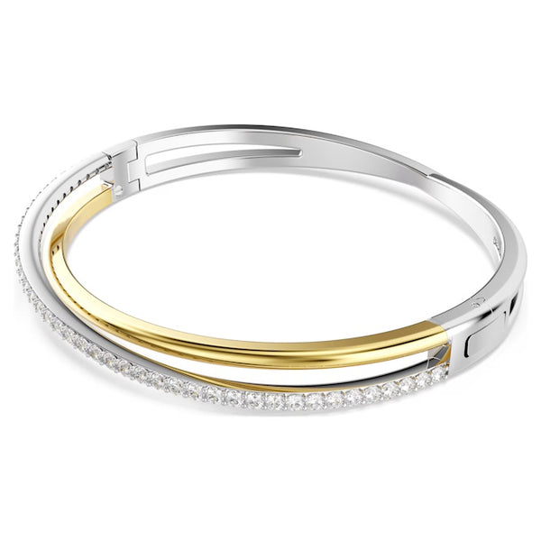 ▫️訳あり価格▫️美品Volume curve bangle OX JEWELRY Silver Curve Bangle | MB -there is a