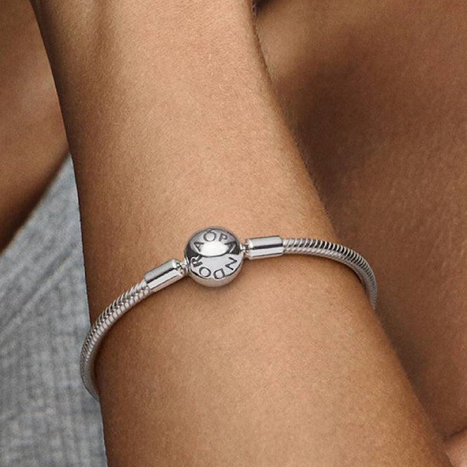 Pandora Moments Snake Chain Bracelet, 19cm, 590728-19