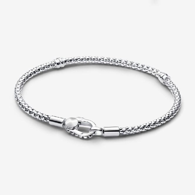 Studded Clasp & Chain Bracelet, 16cm