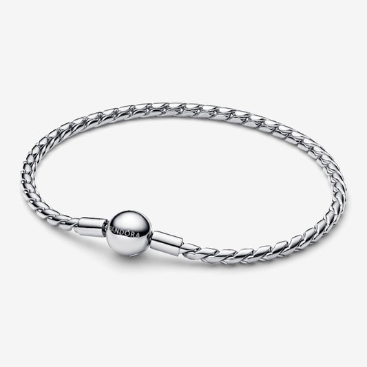 Round Clasp Wing Chain Bracelet, 18cm