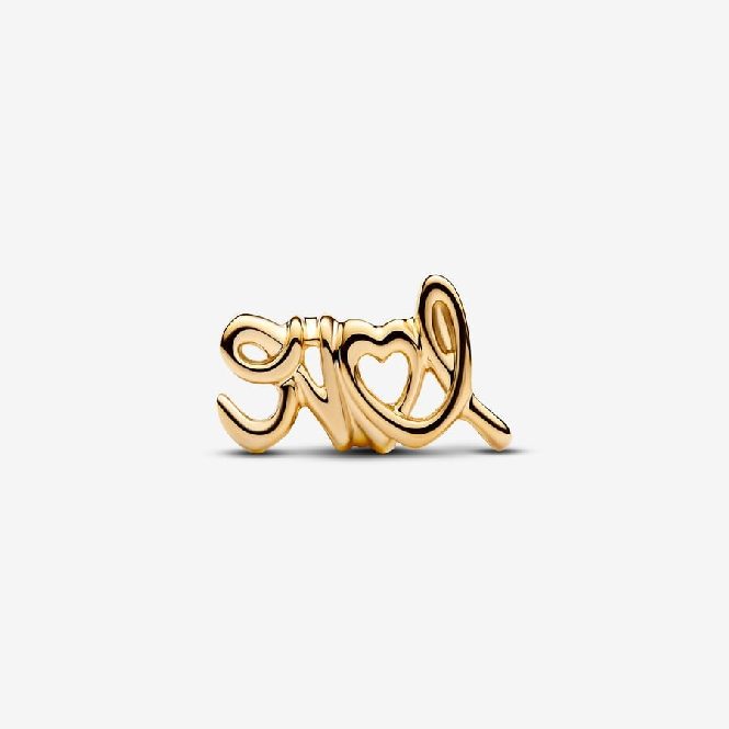 Gold Handwritten Love Charms