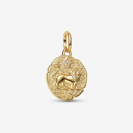 Pandora ME Gold Lion Medallion Charms