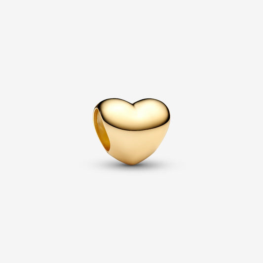 Gold Heart Mini Charms