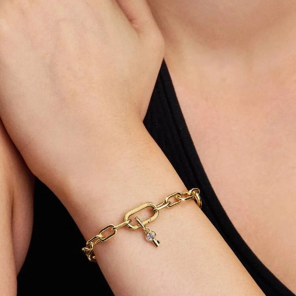 Gold Key Mini Dangle Charms