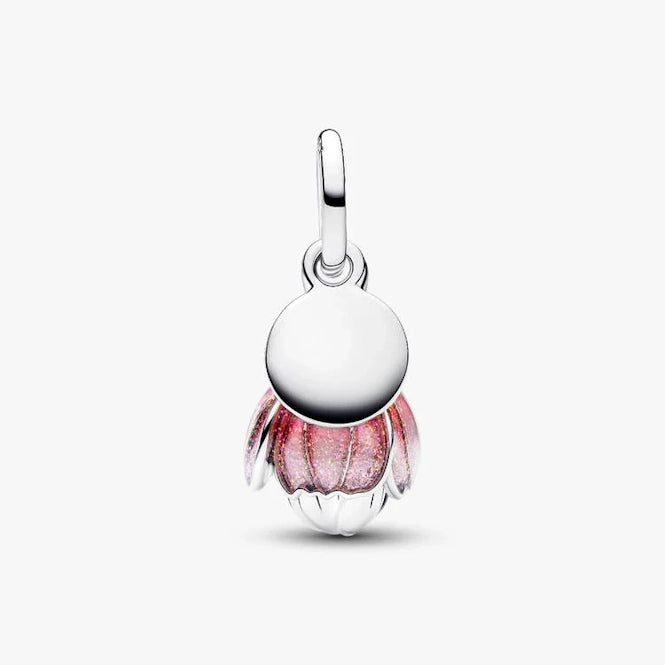 Pandora Two-Tone Blooming Flower Dangle Charms