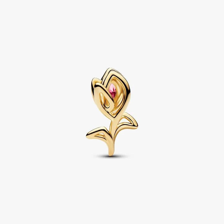 Pandora Gold Tulip Openwork Charms