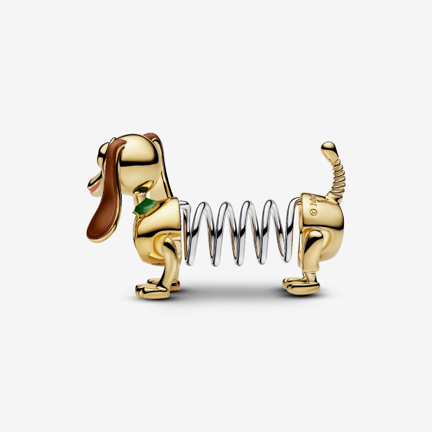 Pandora Disney Pixar Gold Toy Story Slinky Dog Charms