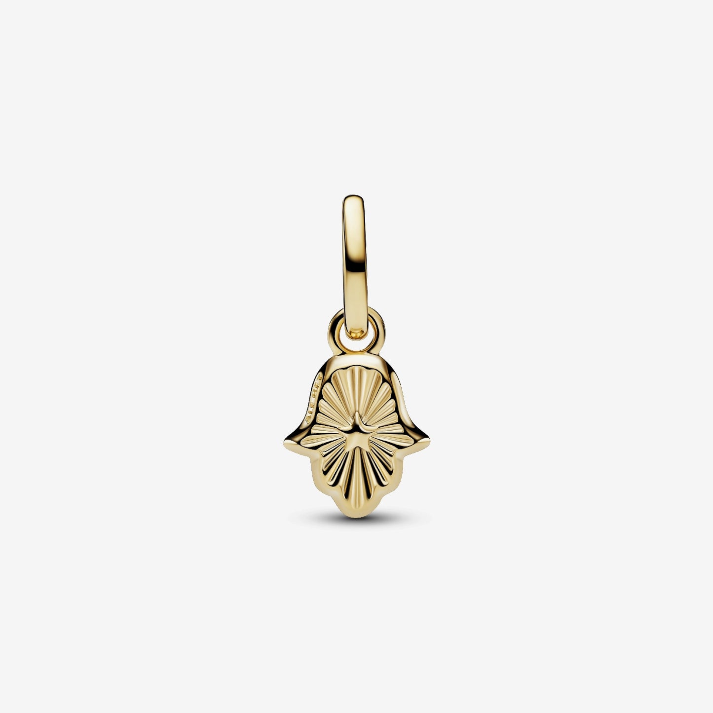 ME Gold Green Hamsa Hand Mini Dangle Charms