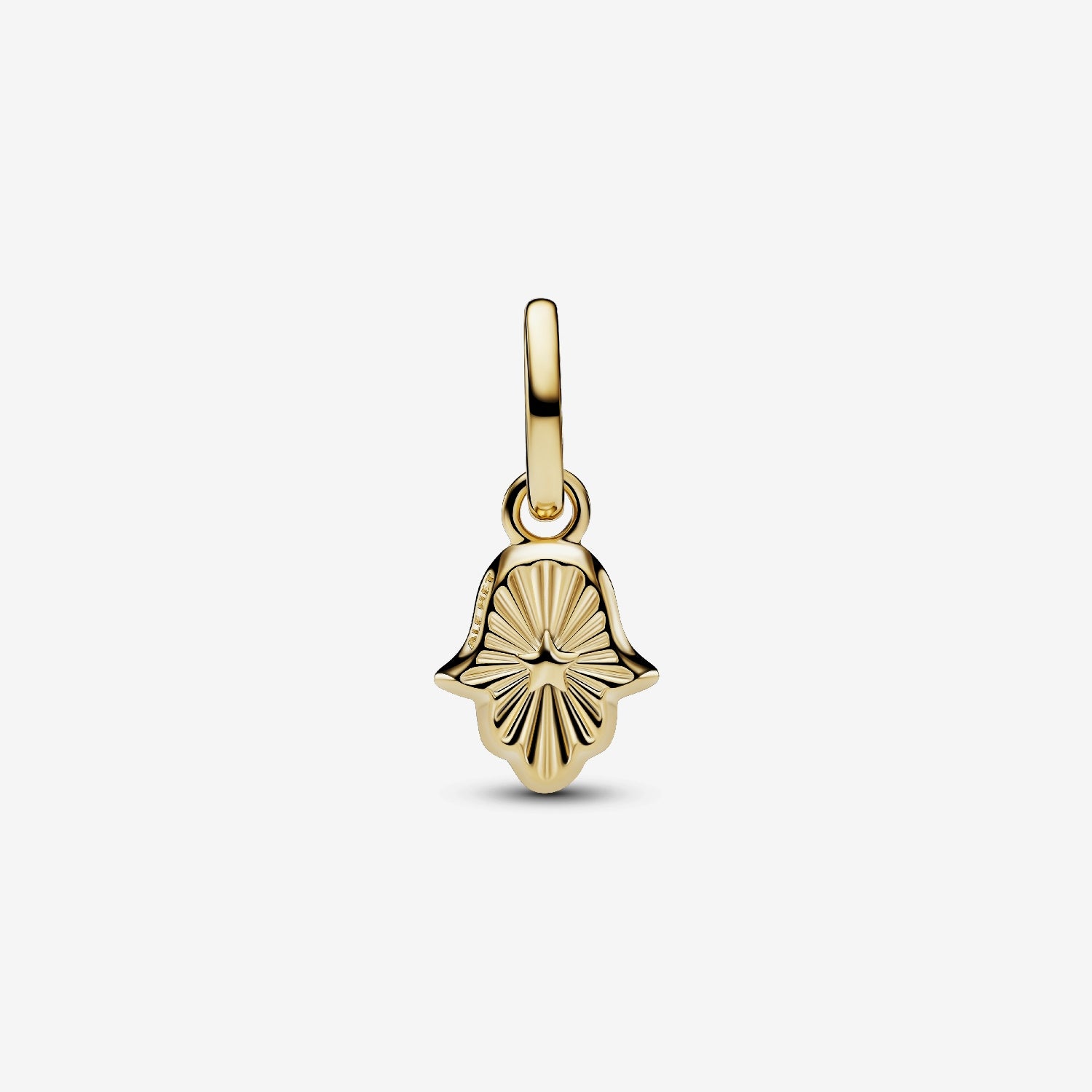 Pandora ME Gold Green Hamsa Hand Mini Dangle Charms