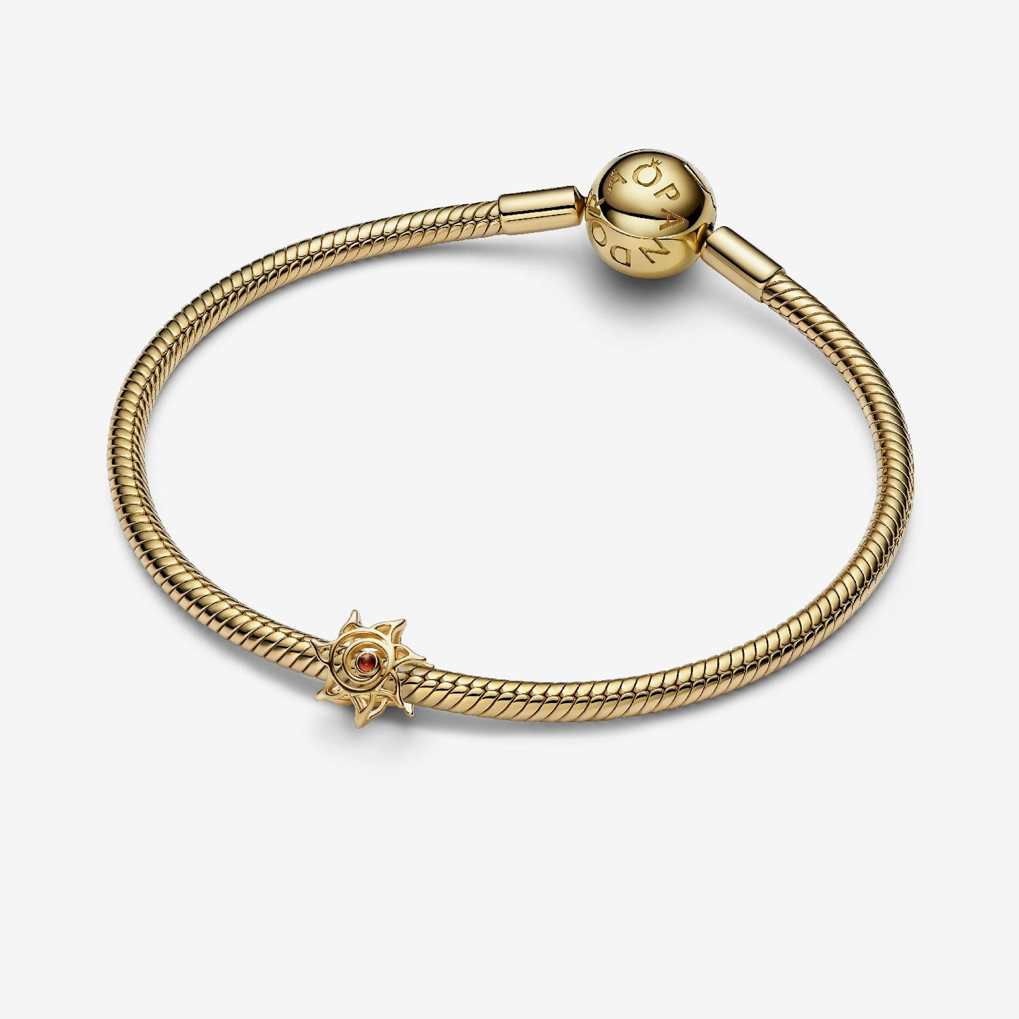 Gold Sun Openwork Charms