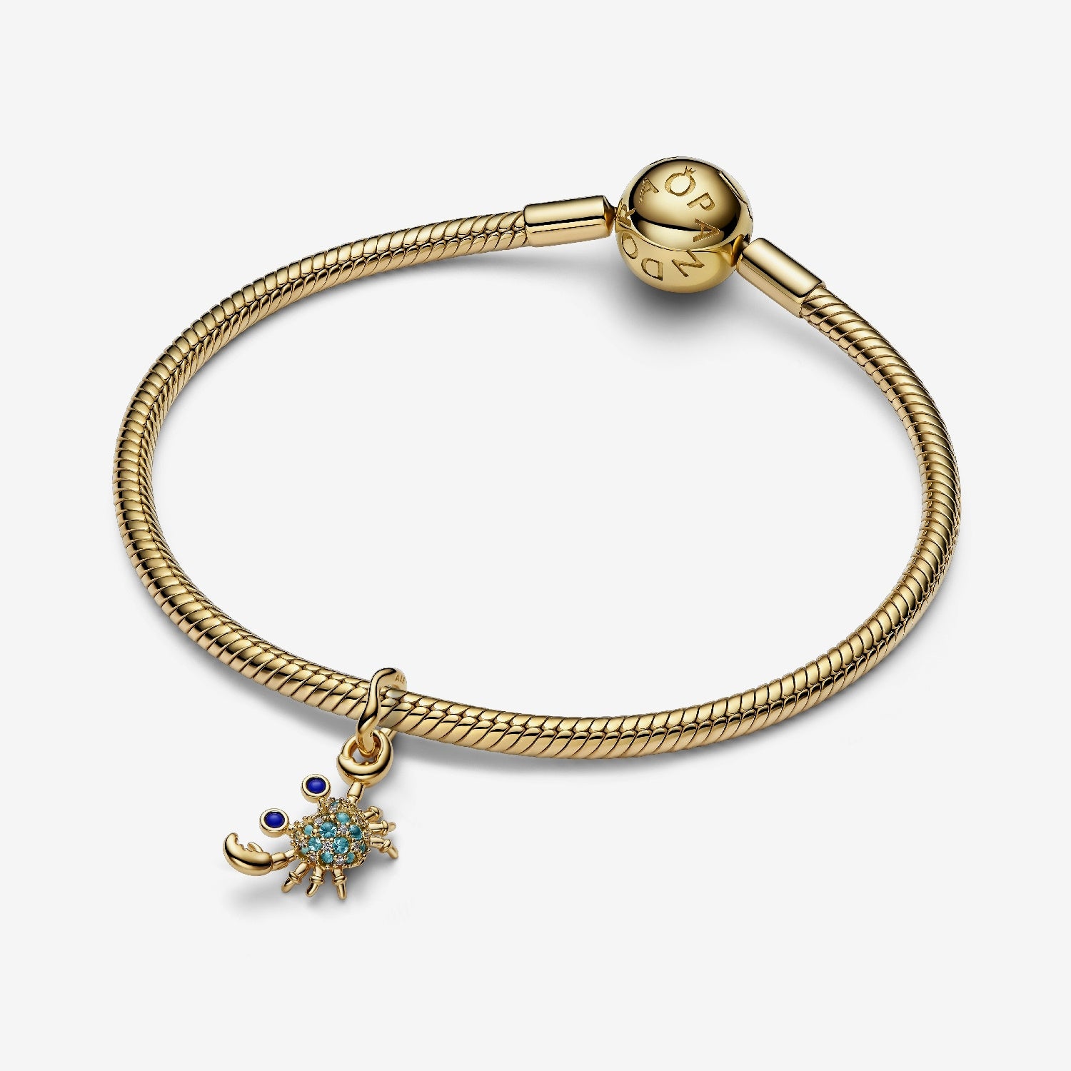 Pandora Gold Crab Dangle Charms