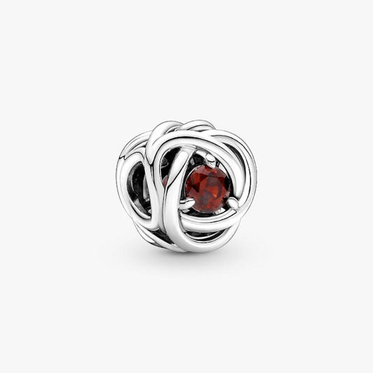 Pandora January Birthstone Eternity Circle Charm