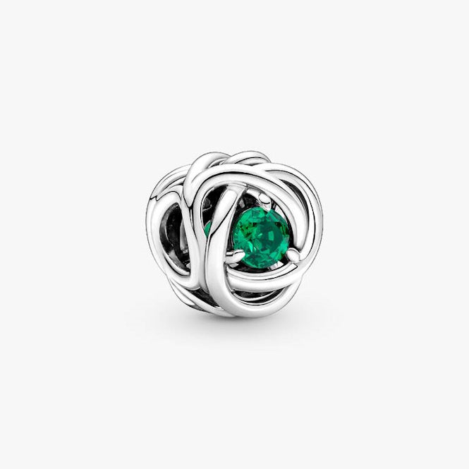 Pandora May Birthstone Eternity Circle Charms