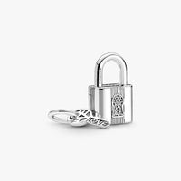 Padlock and Key Dangle Charms