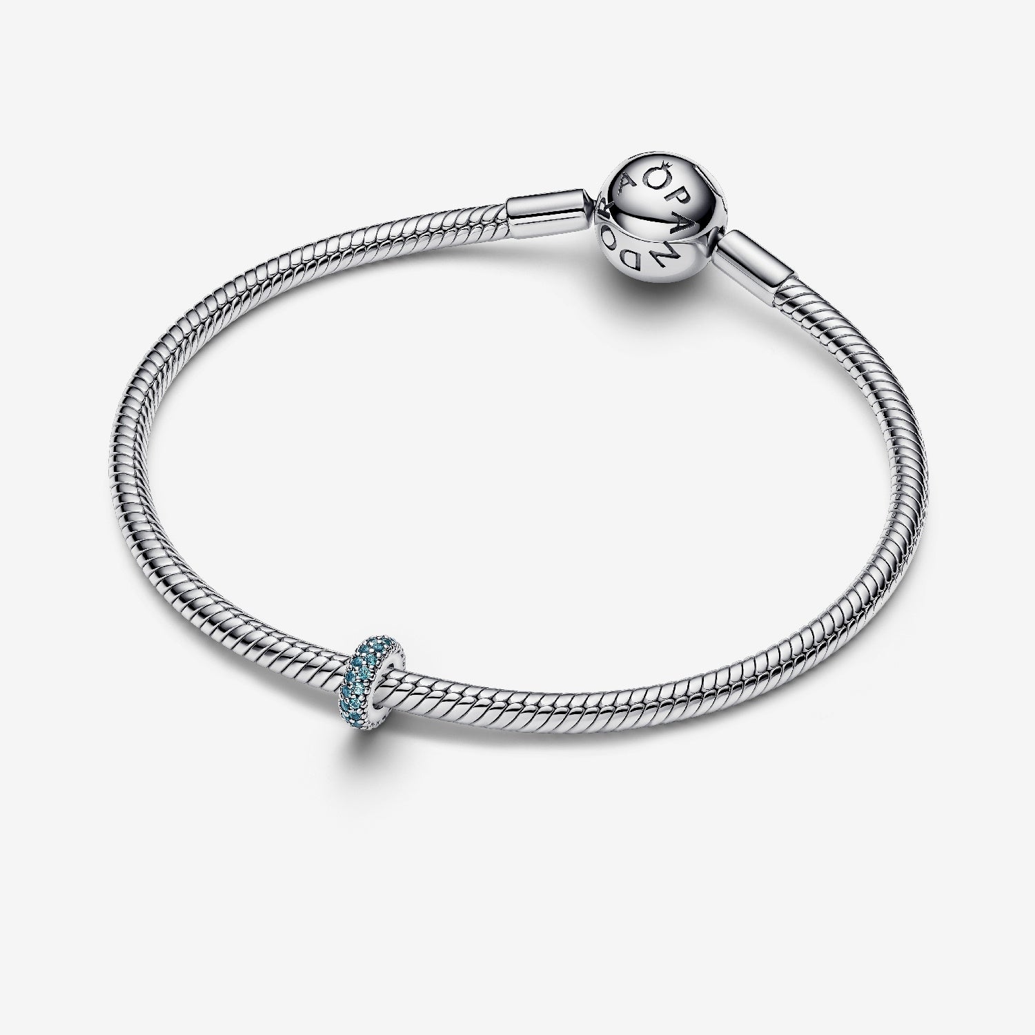 Pandora Ice Blue Stone Spacer Charms