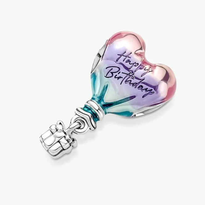 Pandora Happy Birthday Hot Air Balloon Charms