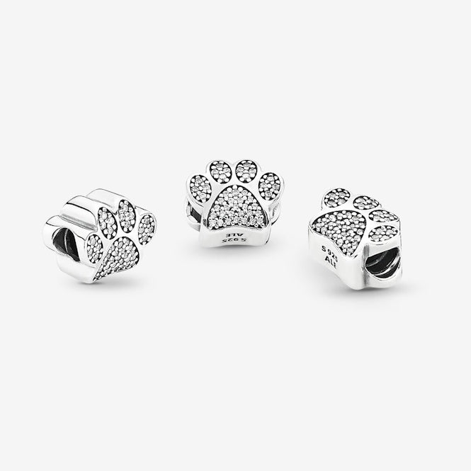 Pandora Pave Paw Charms