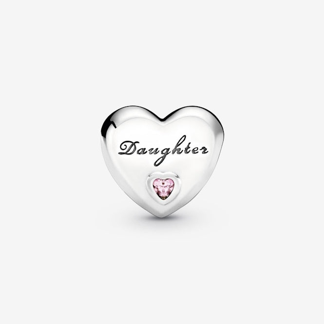 Daughter Heart Charms