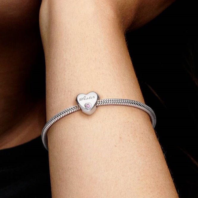 Sister Heart Charms