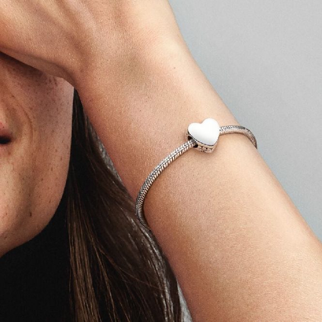 Pandora Engravable Heart Charms